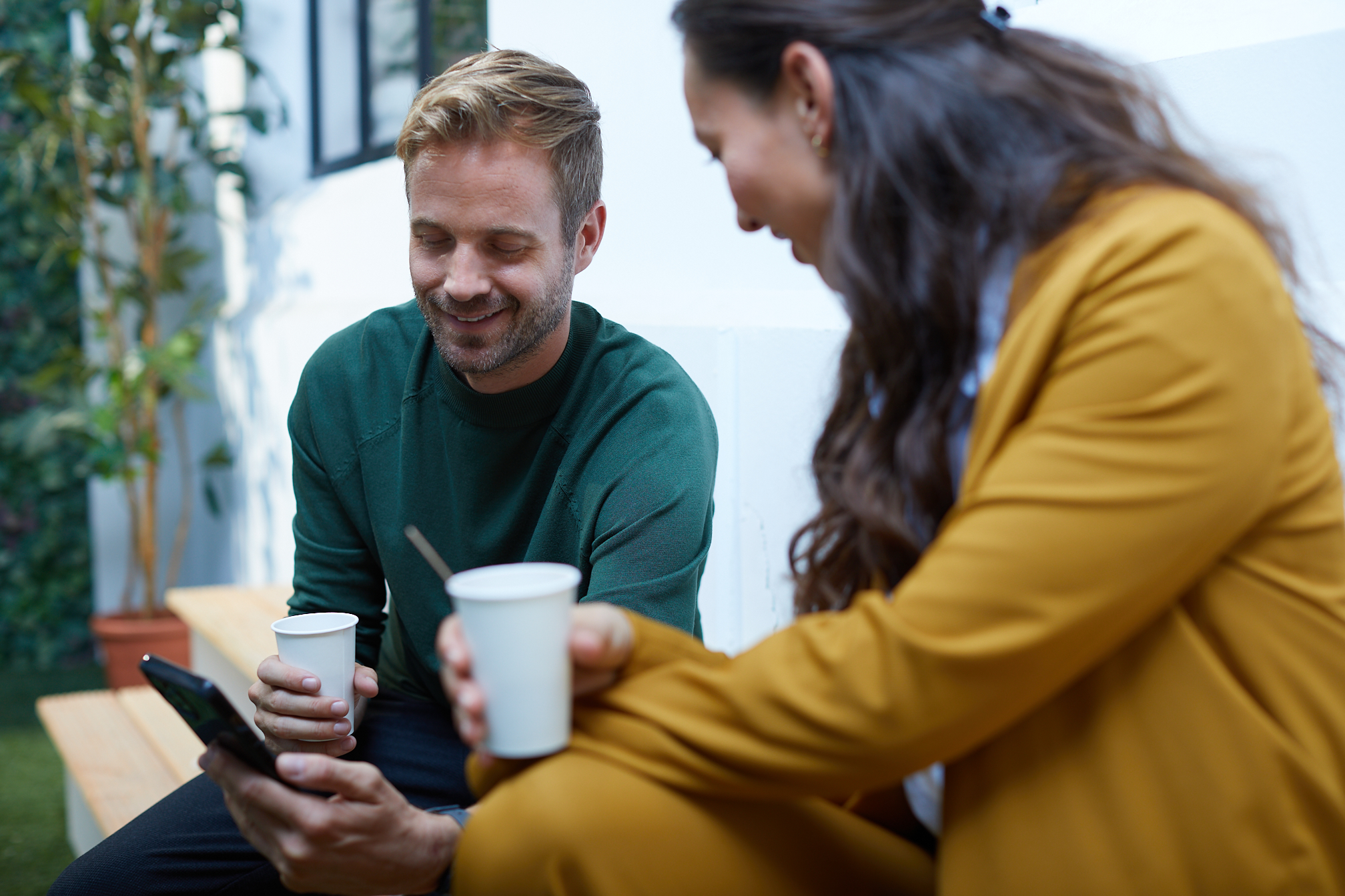 Kaffepause med JDE-kaffe
