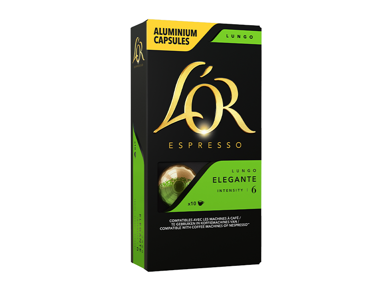 L'OR Elegante kapsler - 10 x 10 kaspler