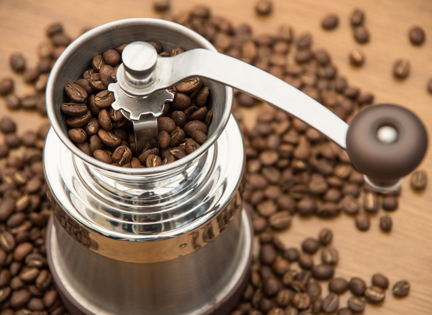 Kaffekvern kverner kaffebønner