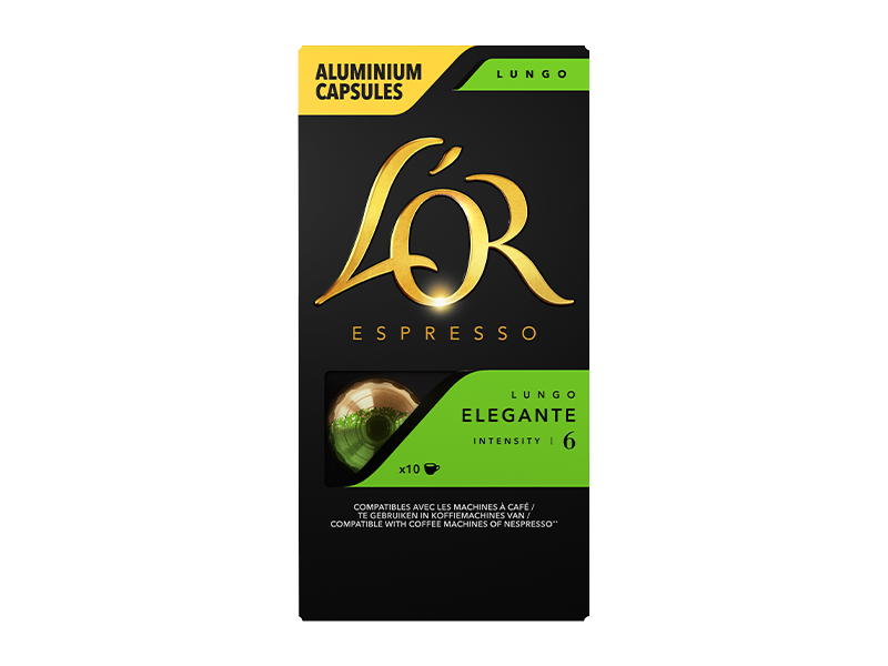 L'OR Elegante kapsler - 10 x 10 kaspler