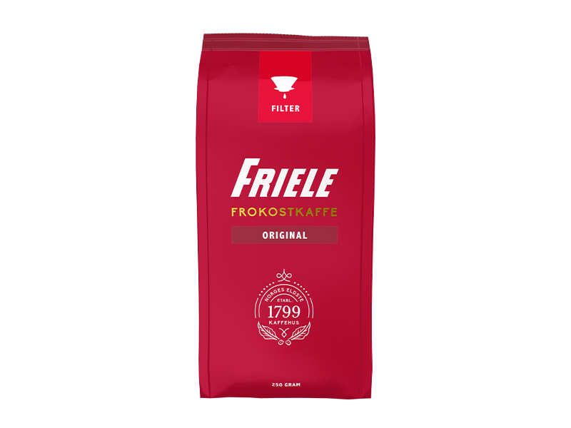 Friele Frokostkaffe filtermalt - 24x250g